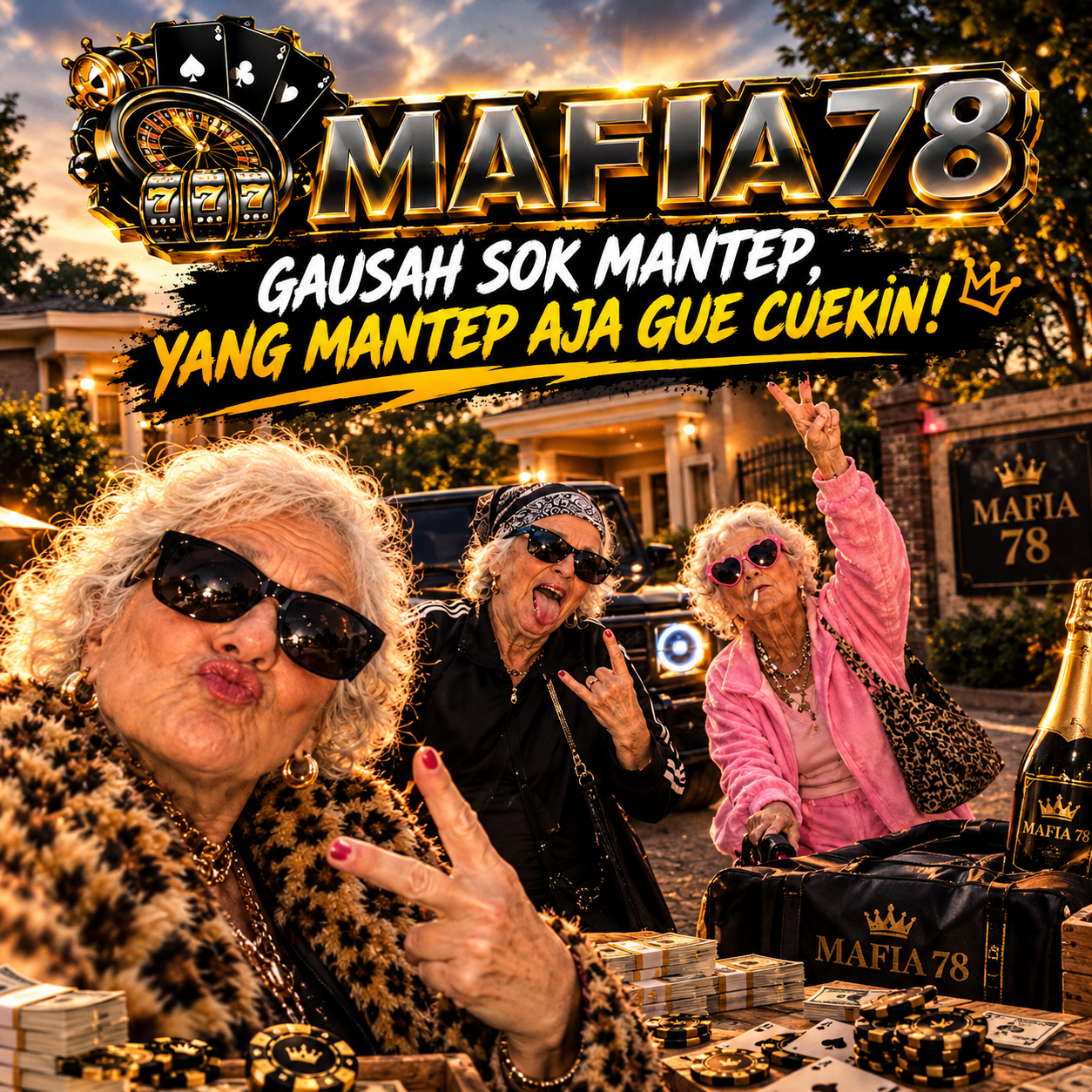 MAFIA78 >> Gausah Sok Mantep, yang Mantep Aja Gue Cuekin!